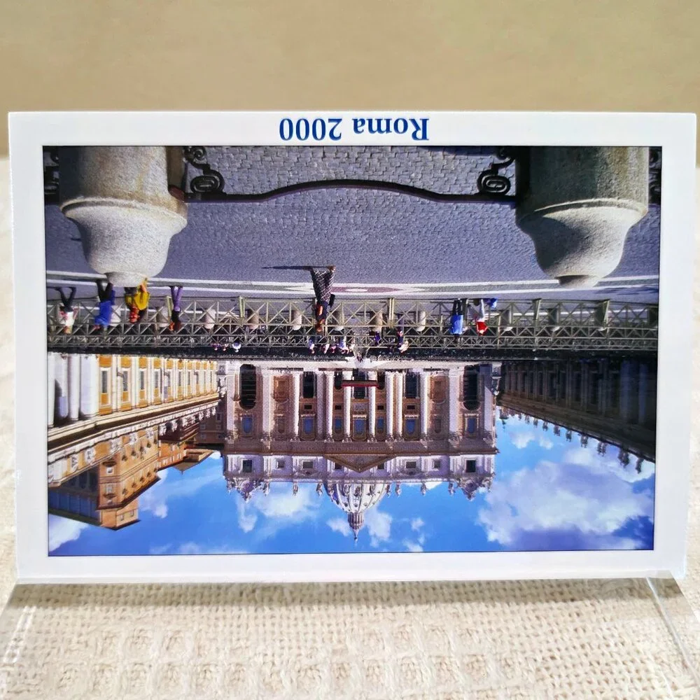Vintage Postcard 2000 rome